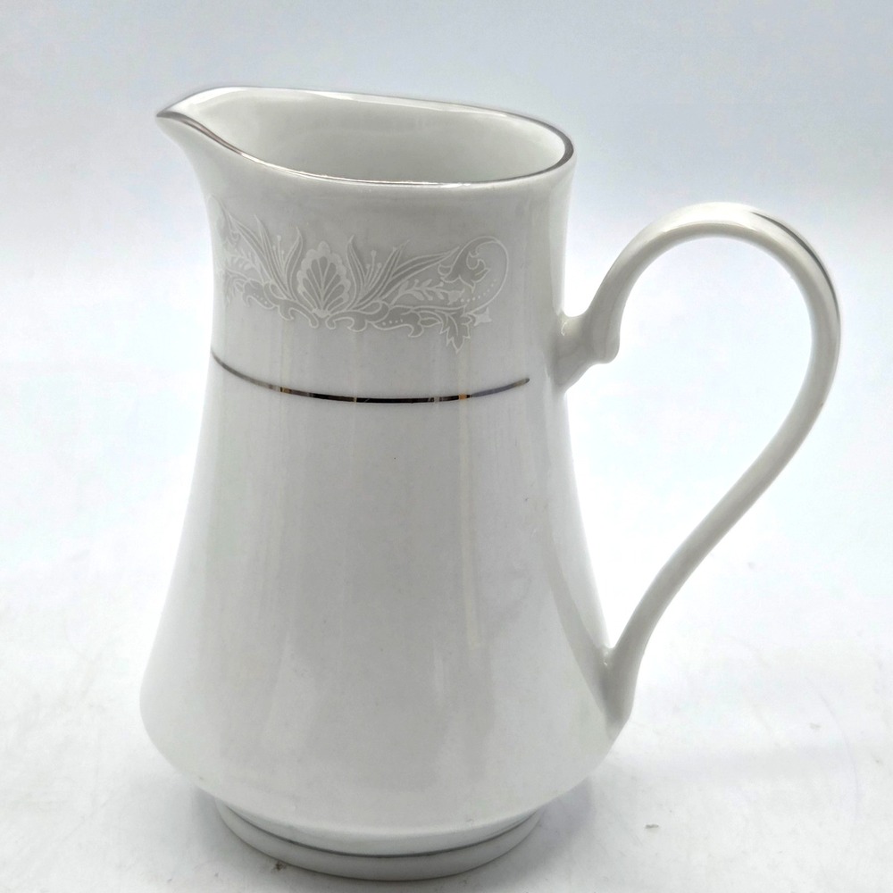 Crown Ming Fine China Jian Shiang Royal Palm - SYRUP / CREAMER PITCHER
